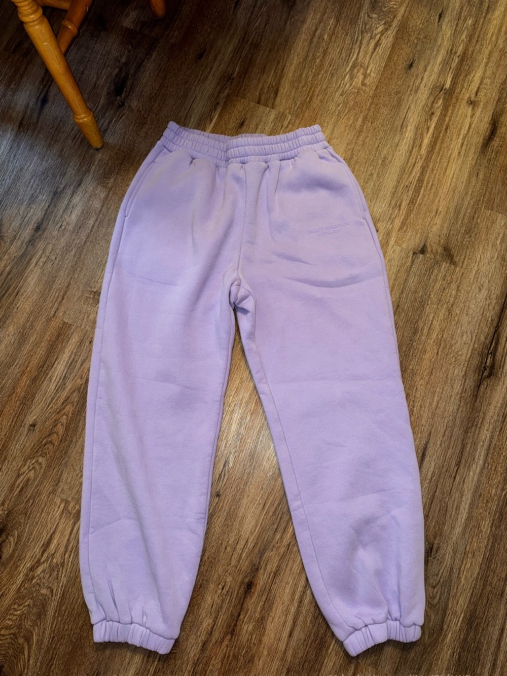 Comfrt Lilac Fleece Jogger sweatpants